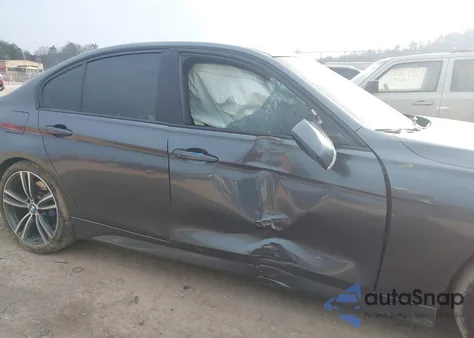 2015 BMW 335I из США, поврежденный, VIN WBA3A9G55FNT09634